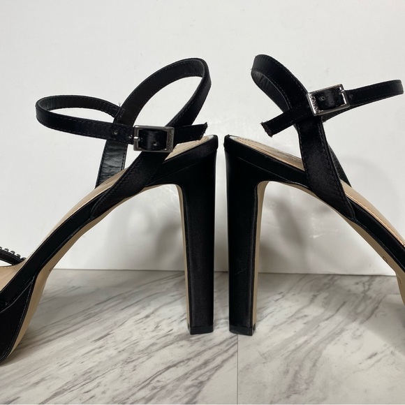 Badgley Mischka Jewel Gallant Platform Heeled Sandal 9 - Picture 8 of 14